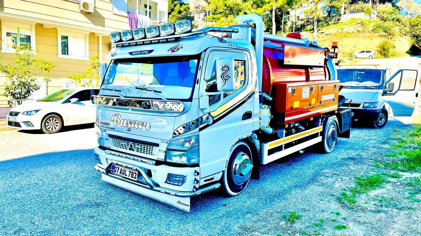 Başarı Vidanjör Ford Cargo 10 ton büyük vidanjör aracı Manavgat