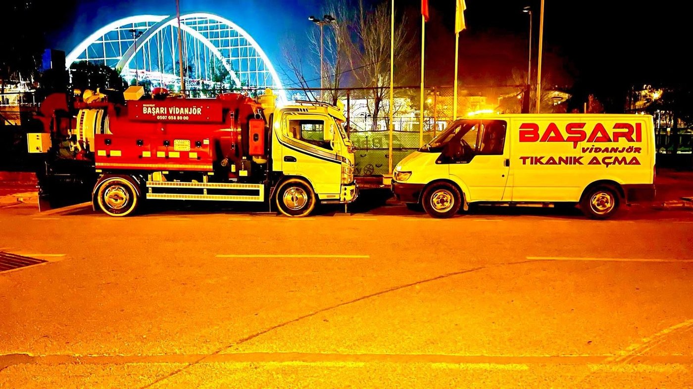 Başarı Vidanjör tıkanık açma servis aracı 7/24